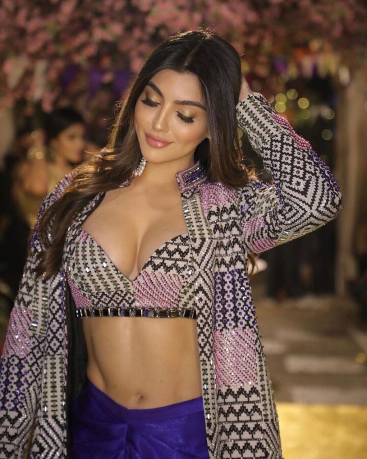 Hot Photos of Akanksha Puri in Cleavage-Baring Outfits Sexy Clothes