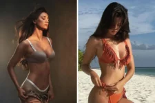 Disha Patani Bikini and Body Hugging Pics