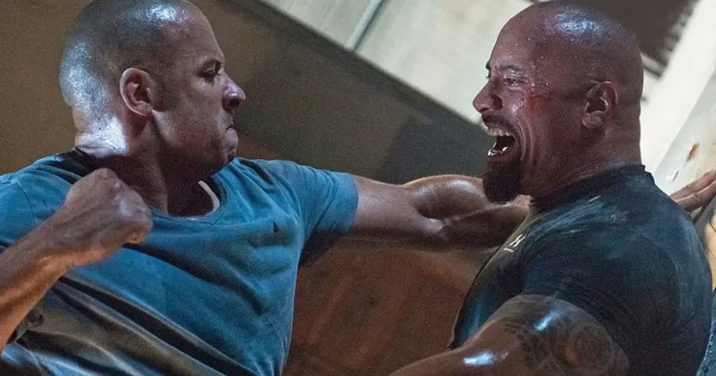 Fight Scene against Klaus in 'Fast & Furious 6'