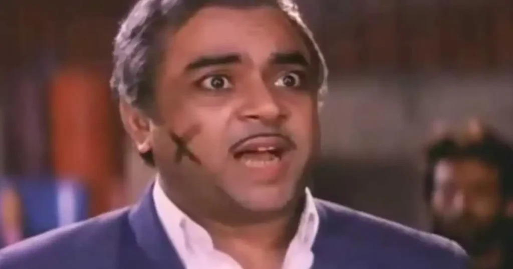 Lajja Shankar Pandey from "Khalnayak" (1993) - Paresh Rawal