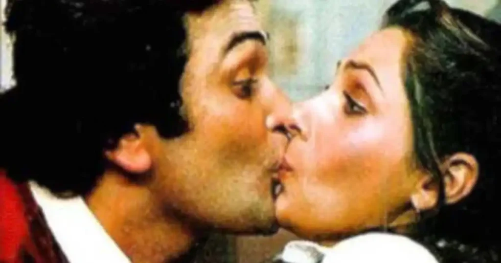 Rishi Kapoor and Dimple Kapadia (Bobby) in 1973