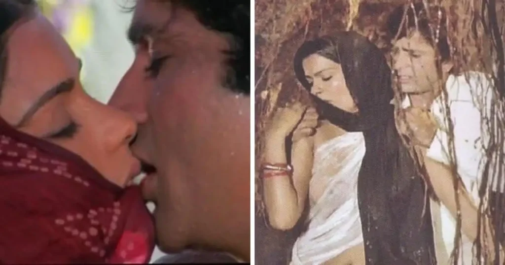 Shashi Kapoor and Zeenat Aman (Satyam Shivam Sundaram) in 1978