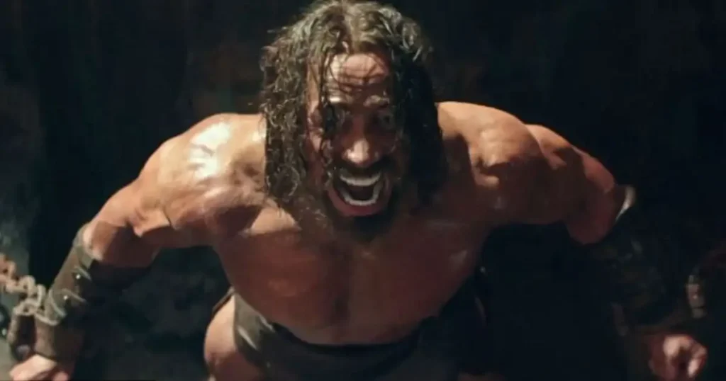 The Rock stars as Hercules, the amazing Fight Scene