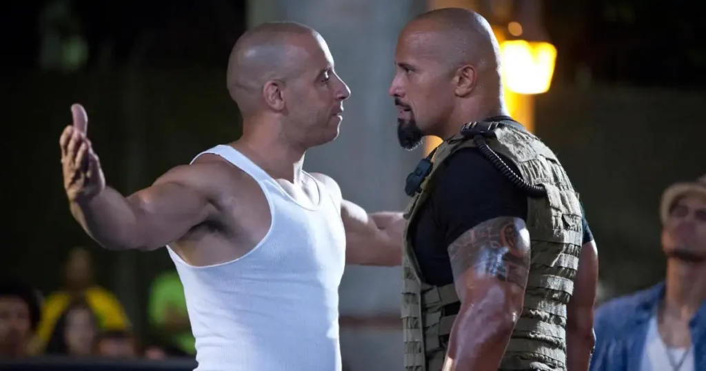 Again a Fight with Dominic Toretto in 'Fast Five'