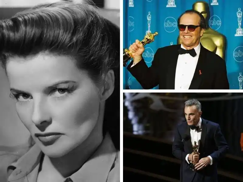 List of Hollywood Stars who have Won the Most Oscar Awards