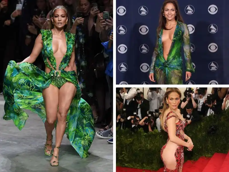The most controversial dresses worn by Jennifer Lopez and the reactions they garnered