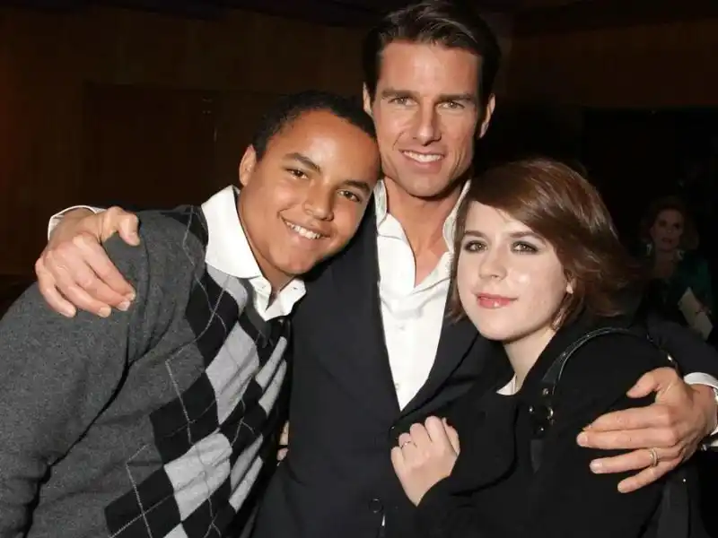 Tom Cruise with his Children