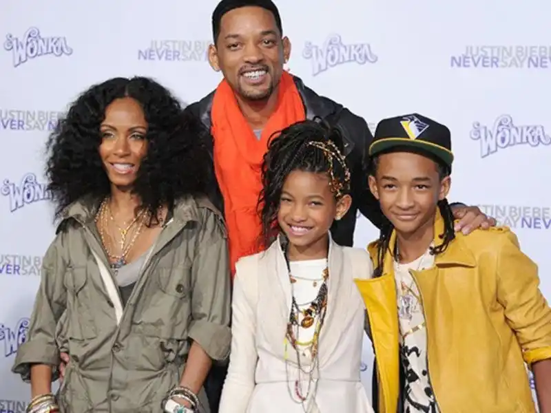 Will Smith with Family