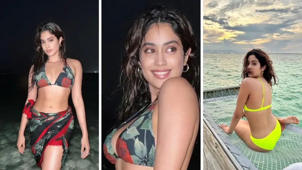 Janhvi Kapoor In Sexy Bikini