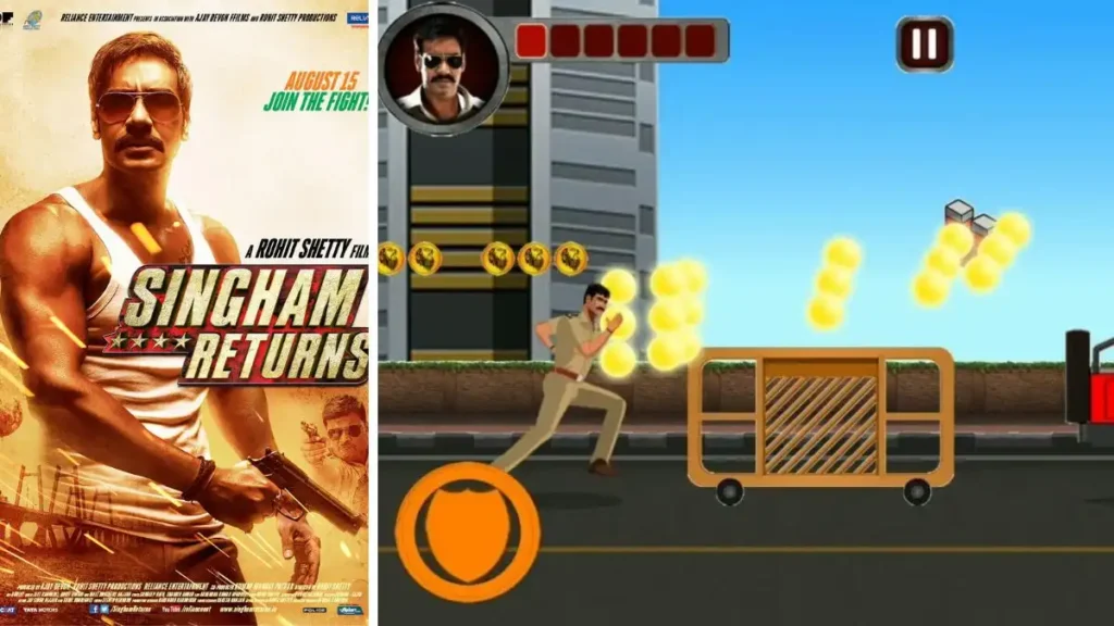 Singham Returns (2014) Movie And Video Game