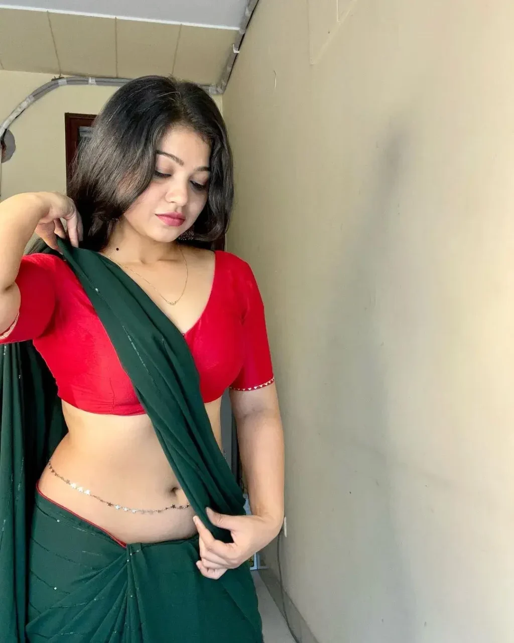 Rashmi Singh Rajput Saree Navel Pics (41)