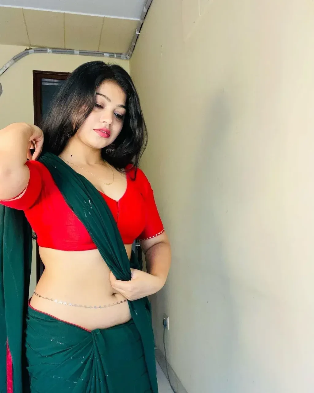 Rashmi Singh Rajput Saree Navel Pics (42)