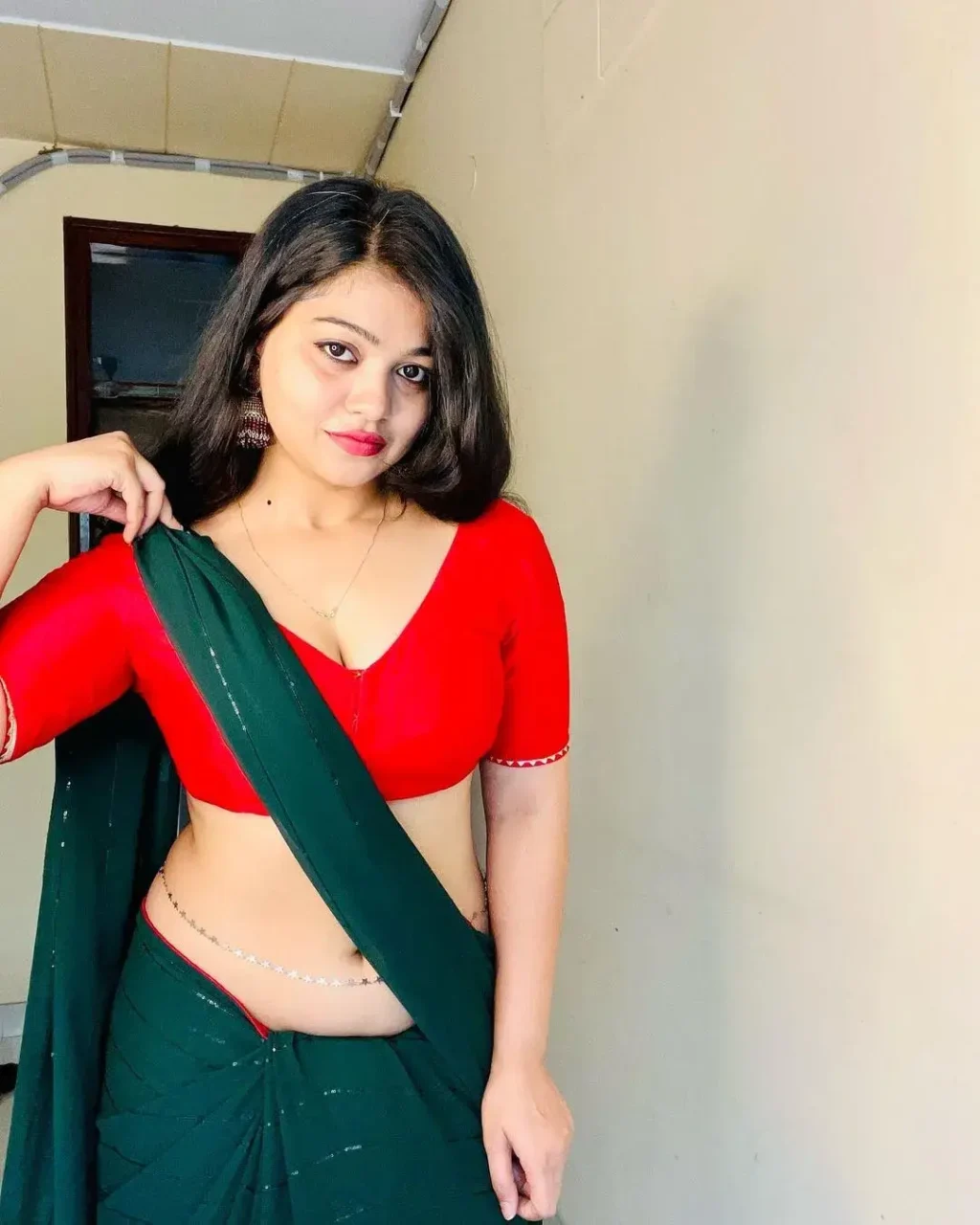 Rashmi Singh Rajput Saree Navel Pics (46)