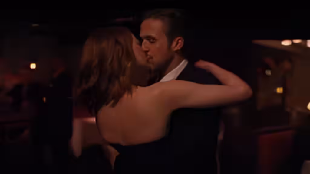 Emma Stone And Ryan Gosling In La La Land