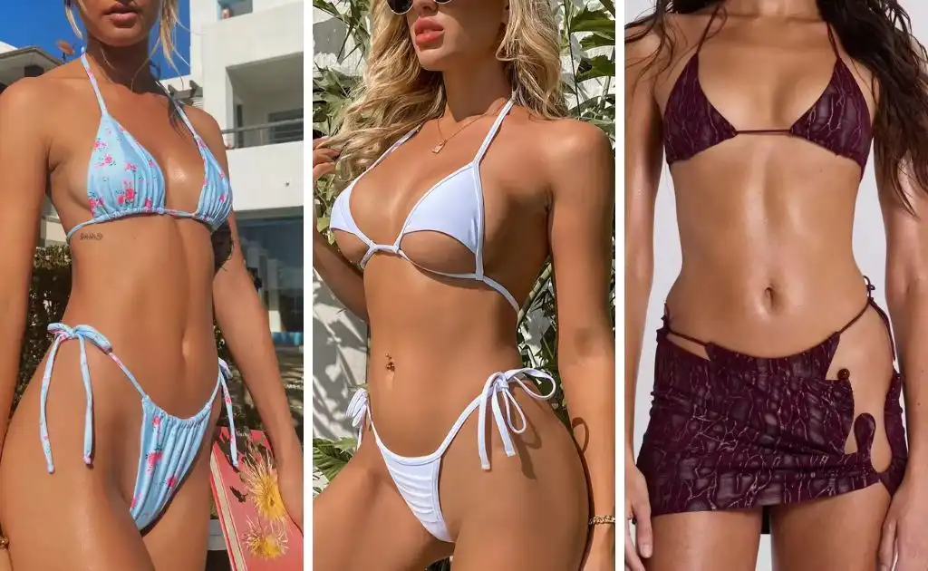 Cut-out Micro Bikini (edgy & Modern)