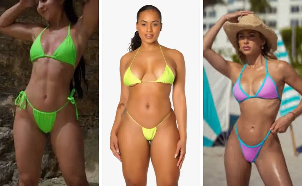 Neon Micro Bikini (vibrant Summer Energy)