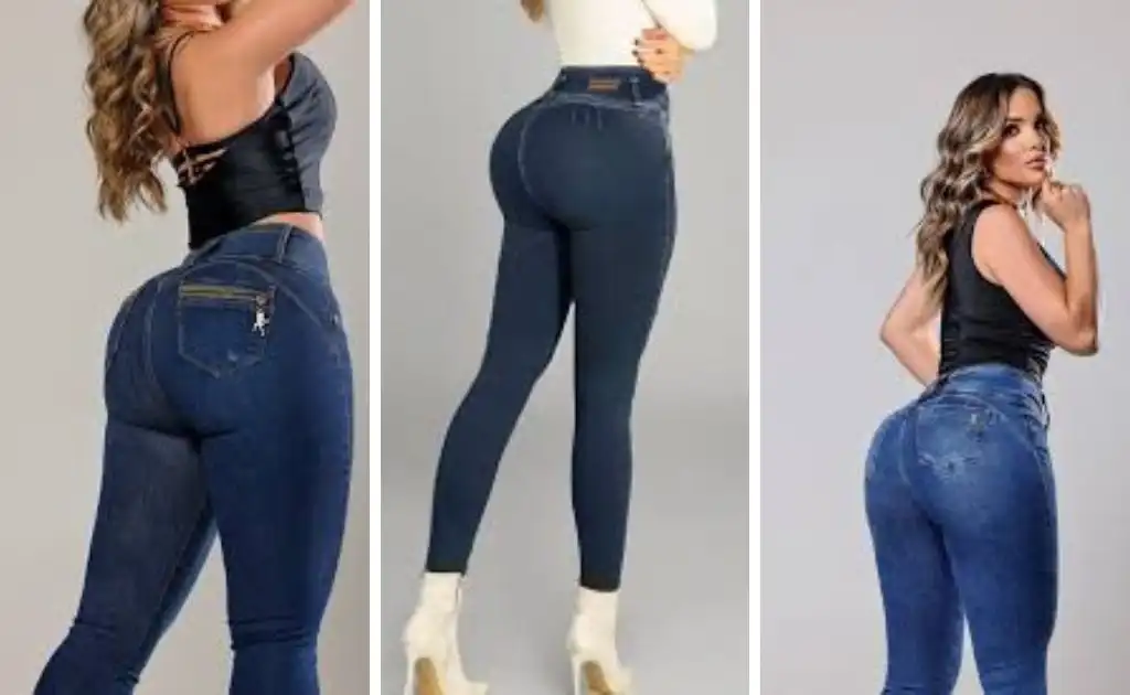High Waisted Butt Lifting Jeans