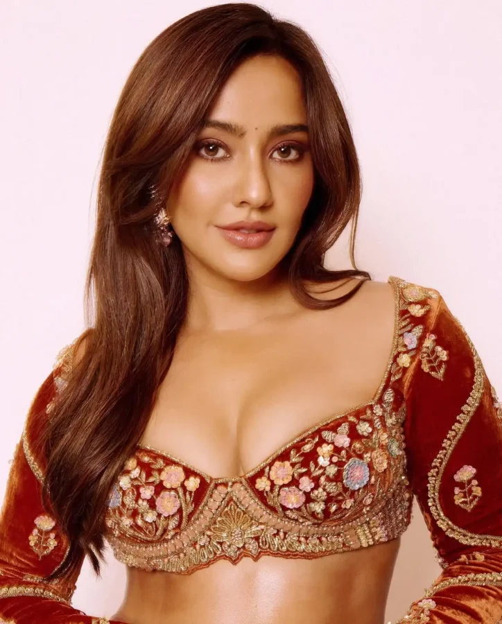 Neha Sharma busty outfit with bold styling
