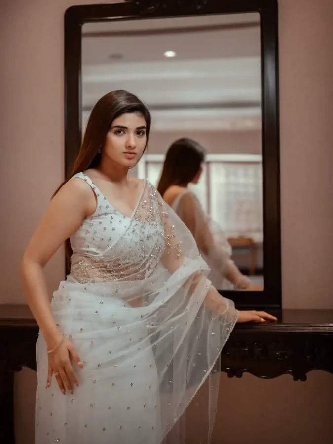 Pragya Nagra Sexy Figure In Saree