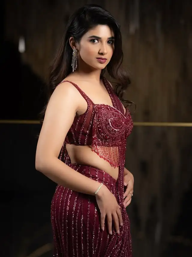 Pragya Nagra Sexy Figure In Saree 16