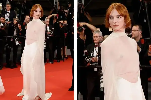 Hari Nef Freed the Nipple at Cannes 2023