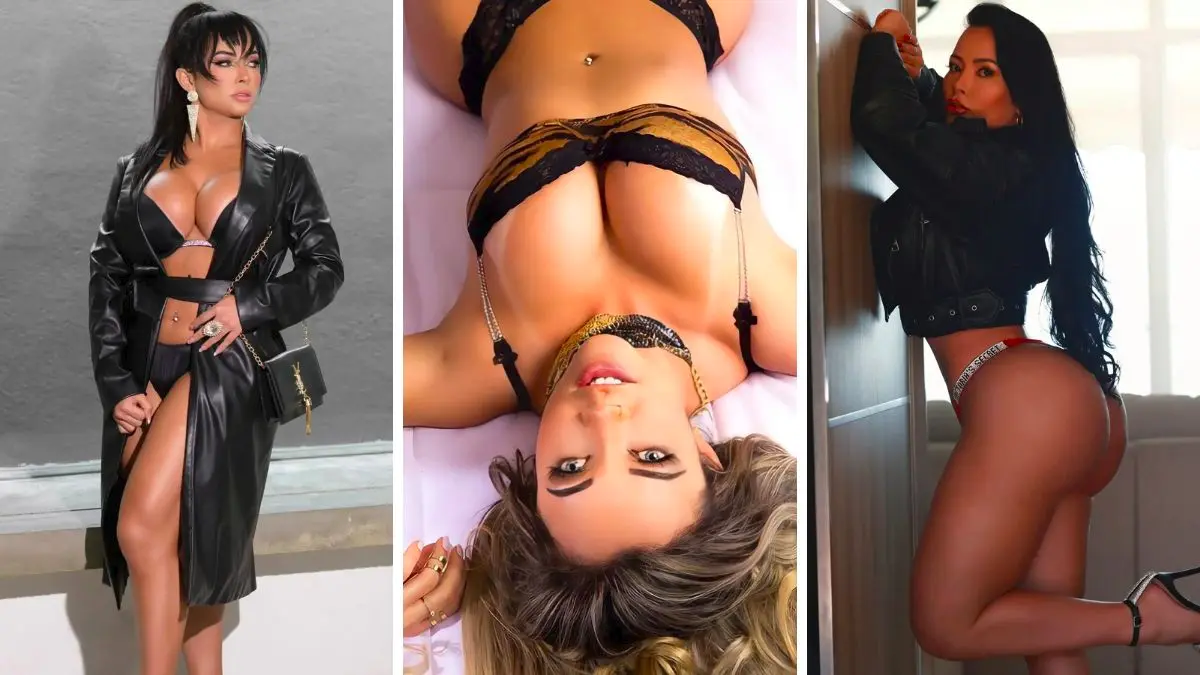 Sheyla Mehl Flaunts Cleavage Curvy Hips Toned Legs Bold Glam Looks