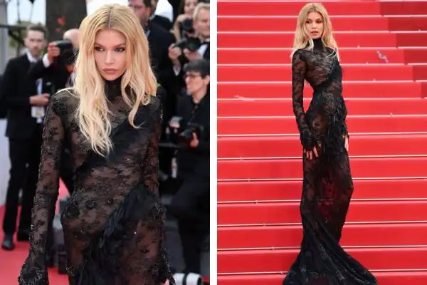 Stella Maxwell Freed the Nipple at Cannes 2025