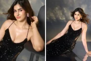 Sakshi Malik Black Sequin Dress That Turns Heads