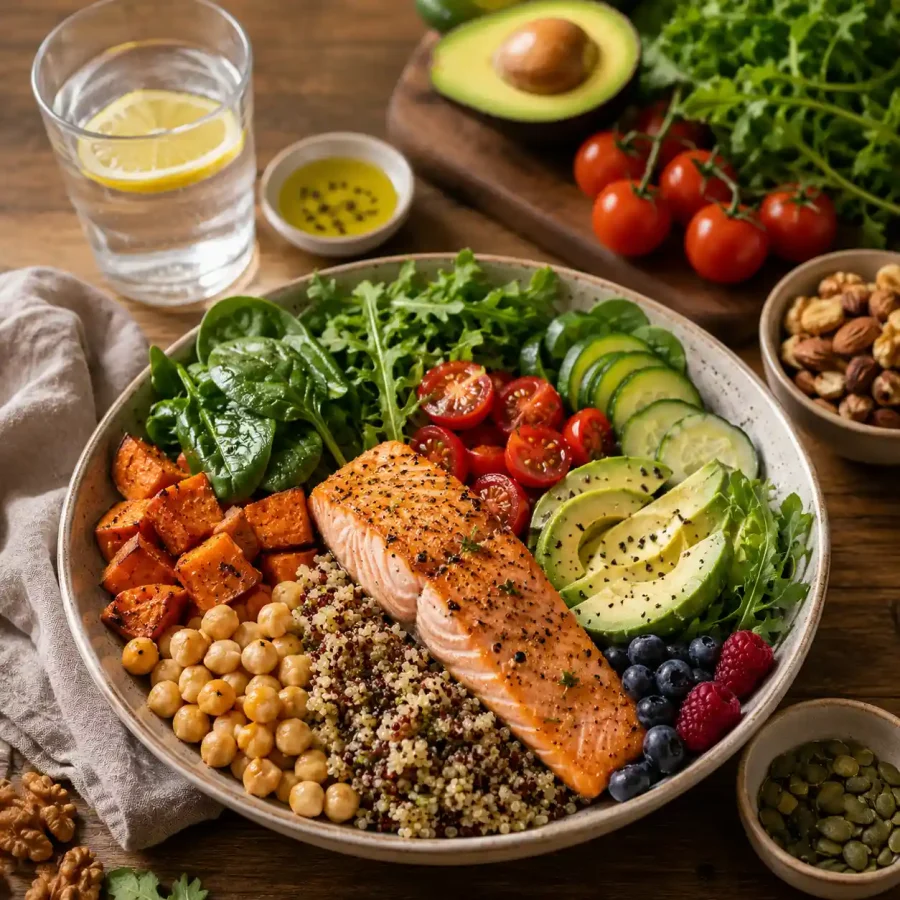 Eat a Nutrient Rich Balanced Diet