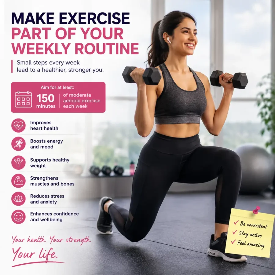 Make Exercise Part of Your Weekly Routine