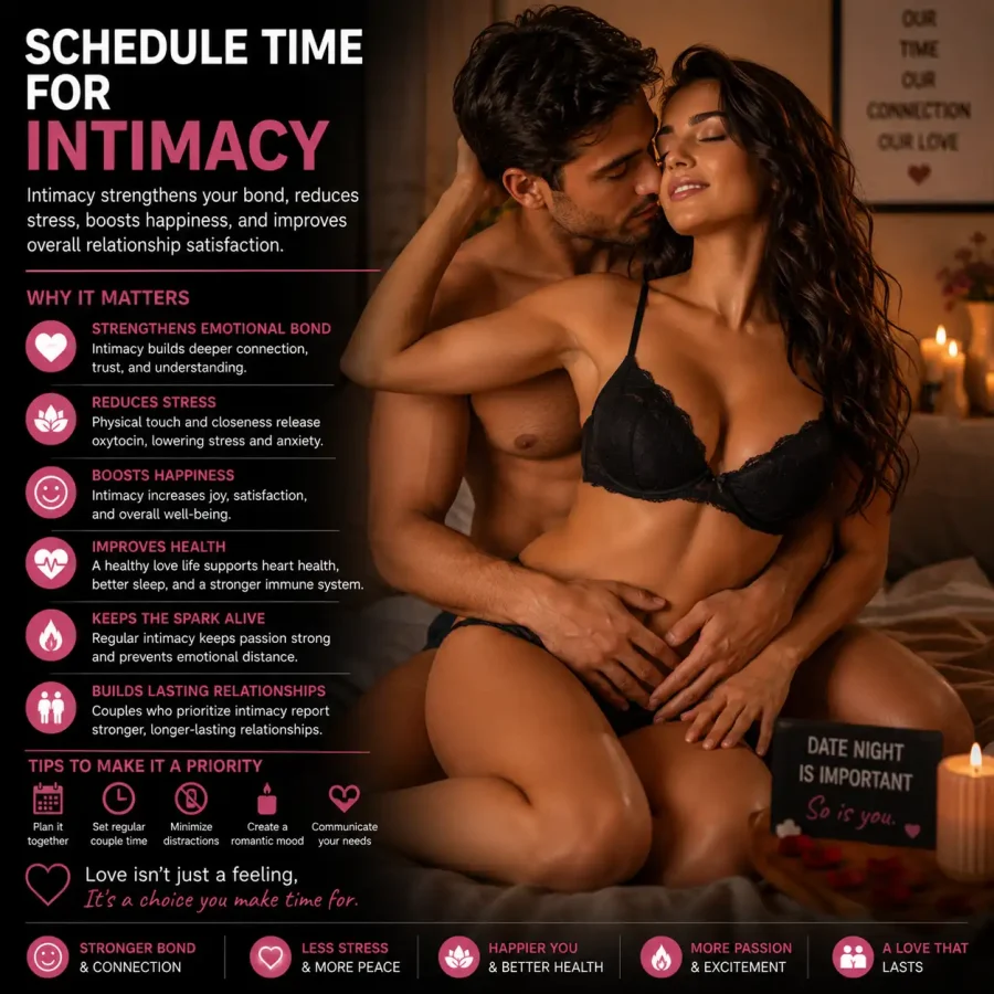 Schedule Time for Intimacy