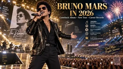 Bruno Mars in 2026: His Comeback Album, New Tour and Wildest Career Stats